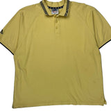 Adidas Polo Shirt - XL Yellow Cotton