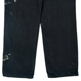 Carhartt Carpenter Trousers - 34W 30L Black Cotton