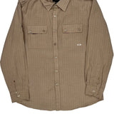 Oakley Checked Shirt - Medium Beige Polyester