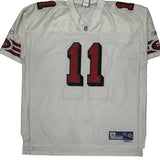 San Francisco 49Ers Reebok Nfl Jersey - 2XL White Polyester