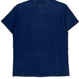 Hang Loose Maui Hanes Single Stitch T-Shirt - Medium Blue Cotton