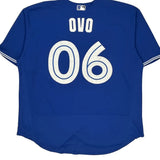 Blue Jays Majestic Mlb Jersey - 2XL Blue Polyester