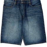 Levis Denim Shorts - 36W 10L Blue Cotton