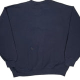 Fighting Illini Lee Sport College Sweatshirt - XL Navy Cotton