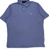 Polo By Ralph Lauren Polo Shirt - Large Blue Cotton