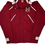 Cardinals Basketball Nike Graphic Track Jacket - Large Red Polyester