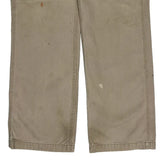 Carhartt Carpenter Trousers - 32W 31L Beige Cotton