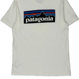 Patagonia Graphic T-Shirt - Medium White Cotton