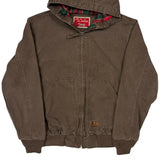 Age 20 Walls Jacket - Large Brown Cotton