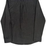 Oakley Full Zip Shirt - Large Gray Cotton Blend