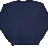 Bootleg 90S Blank Hanes Sweatshirt - 2XL Navy Cotton Blend