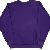 Canada Graphic Sweatshirt - Large Purple Cotton