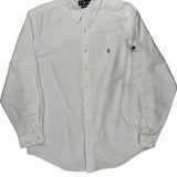 Yarmouth Ralph Lauren Shirt - XL White Cotton