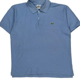 Lacoste Polo Shirt - Large Blue Cotton