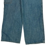 Gap Baggy Carpenter Jeans - 28W 32L Light Wash Denim