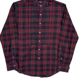 Polo By Ralph Lauren Checked Shirt - Large Red Cotton