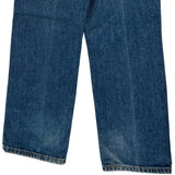 569 Levis Slim Jeans - 24W UK 2 Blue Cotton