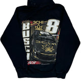 Busch Racing Nascar Graphic Hoodie - Medium Black Cotton