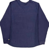 Carhartt Fr Long Sleeve T-Shirt - 2XL Blue Cotton