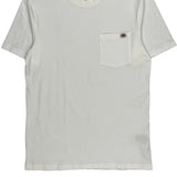Dickies T-Shirt - Small White Cotton
