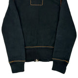 True Religion Contrast Stitch Hoodie - XS Black Cotton