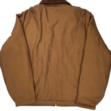 Tri-Mountain Jacket - Large Brown Cotton
