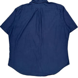 Ralph Lauren Short Sleeve Shirt - XL Blue Linen