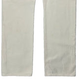 501 Levis Jeans - 32W 30L White Cotton
