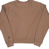 Reverse Weave Champion Sweatshirt - Small Brown Cotton