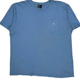 Polo By Ralph Lauren T-Shirt - Large Blue Cotton