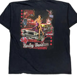 Las Vegas Harley Davidson Graphic T-Shirt - XL Black Cotton