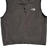 The North Face Fleece Vest - Large Gray Polyester