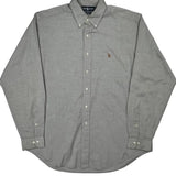 Yarmouth Ralph Lauren Shirt - Large Grey Cotton