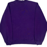 West Chester University Alumni Russell Athletic College Sweatshirt - Large Purple Cotton