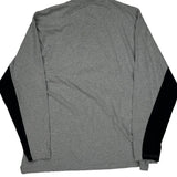 Chaps Ralph Lauren Striped Long Sleeve T-Shirt - XL Black Cotton