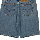 Levis Denim Shorts - 36W 13L Blue Cotton