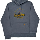 Carhartt Hoodie - Large Gray Cotton