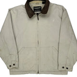 Timberland Harrington Jacket - Large Beige Cotton