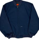 Red Kap Bomber Jacket - Large Navy Polyester