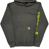 Carhartt Hoodie - Medium Grey Cotton Blend