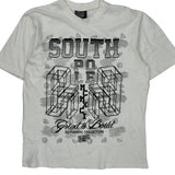 Grind To Build Southpole Graphic T-Shirt - Large White Cotton