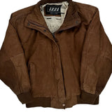 Izzi Suede Jacket - Small Brown Suede