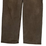 Carhartt Carpenter Trousers - 32W 31L Brown Cotton