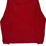 Lacoste Slim Fit Long Sleeve Polo Shirt - Large Red Cotton