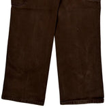 Carhartt Carpenter Trousers - 32W UK 12 Brown Cotton