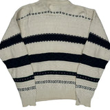 Ash Creek Trading Striped Sweater - Medium Black Cotton