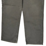 Dickies Double Knee Carpenter Trousers - 36W 30L Grey Cotton