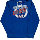Tony Stewart Nascar Graphic Hoodie - XL Blue Cotton