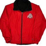 Ohio State Pro Player College Jacket - Large Red Polyester