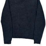 Ralph Lauren Collared Sweater - Large Navy Cotton